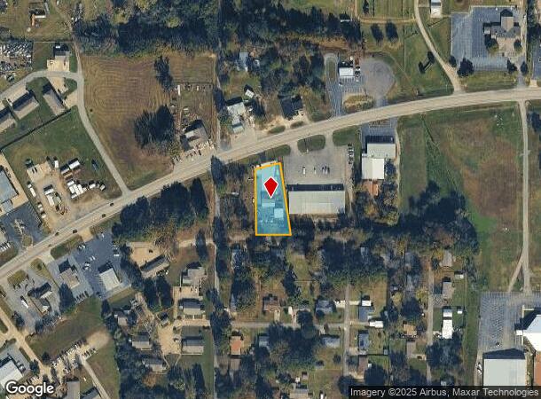 1306 N Lemon St, Beebe, AR Parcel Map