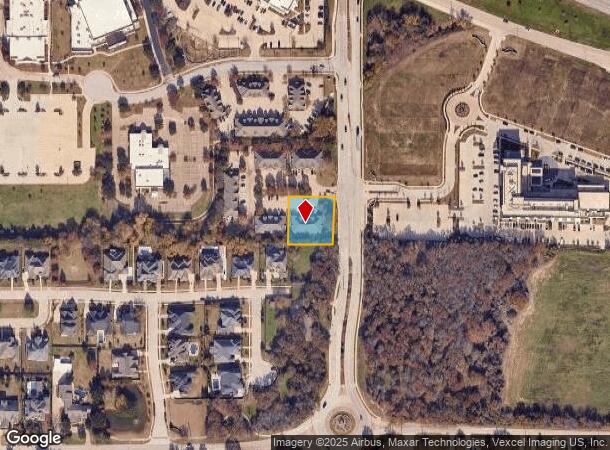 1310 N White Chapel Blvd, Southlake, TX Parcel Map