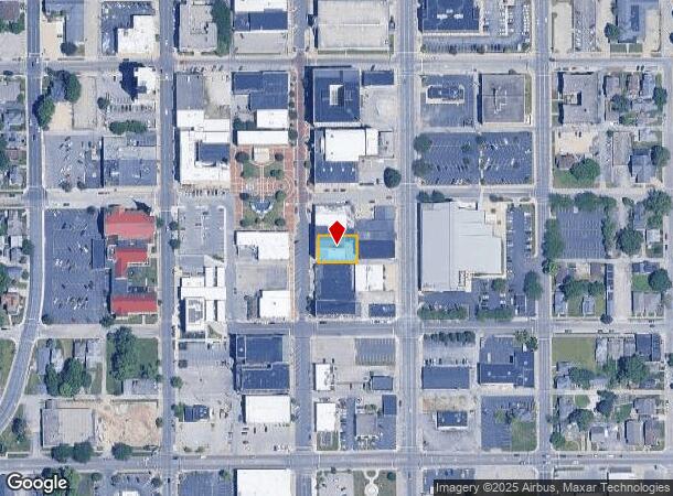  1212 Meridian St, Anderson, IN Parcel Map