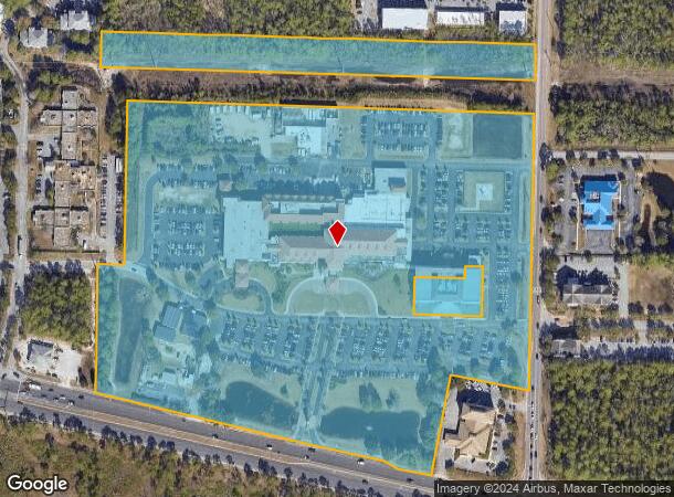  7800 Us Highway 98 W, Miramar Beach, FL Parcel Map