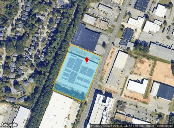  2315 Atlantic Ave, Raleigh, NC Parcel Map