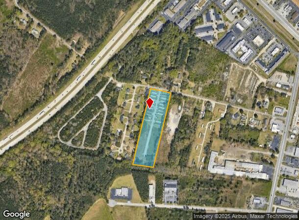  20000 D Cir, Florence, SC Parcel Map