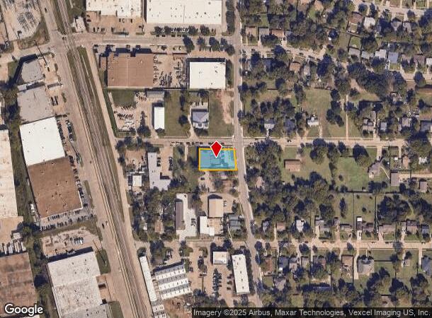  2424 Richland Ave, Dallas, TX Parcel Map