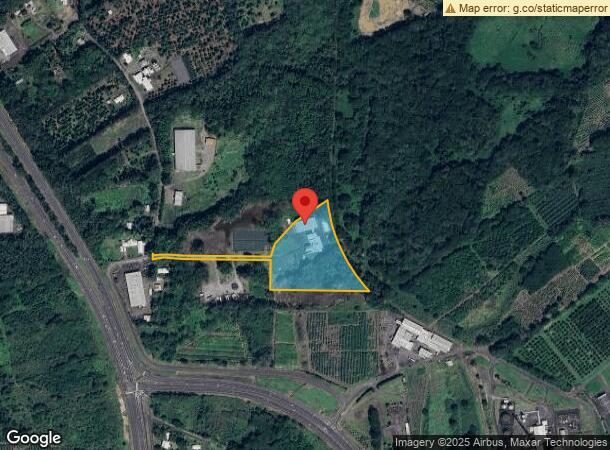  16-586 Old Volcano Rd, Keaau, HI Parcel Map