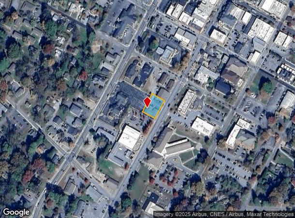 170 S Broad St, Brevard, NC Parcel Map