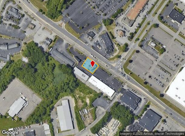  1195 Fall River Ave, Seekonk, MA Parcel Map