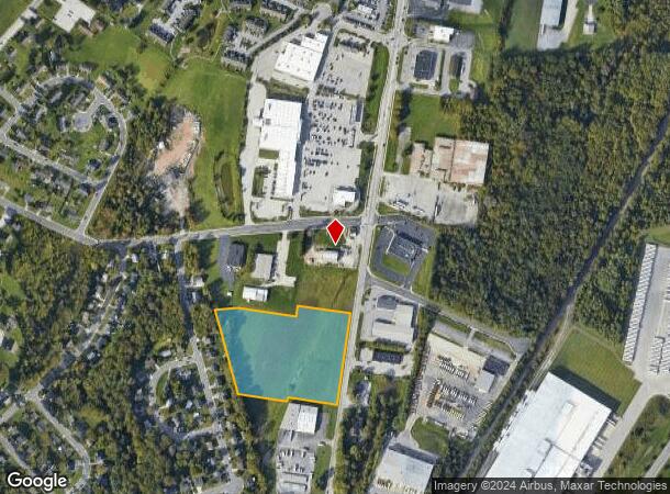  4044 N George Street Ext, Manchester, PA Parcel Map