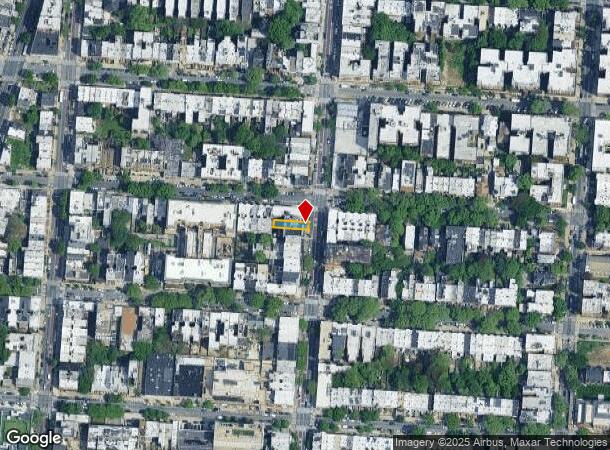  716 Nostrand Ave, Brooklyn, NY Parcel Map