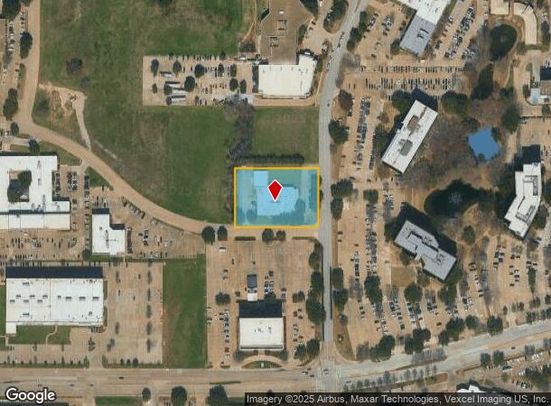  615 Six Flags Dr, Arlington, TX Parcel Map