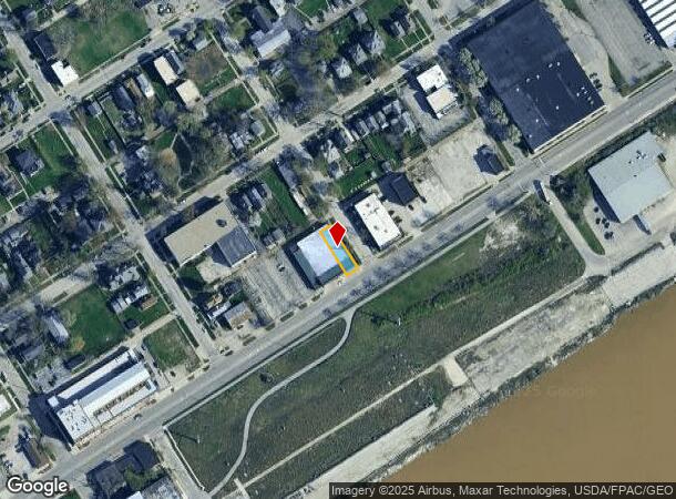  1231 N Summit St, Toledo, OH Parcel Map
