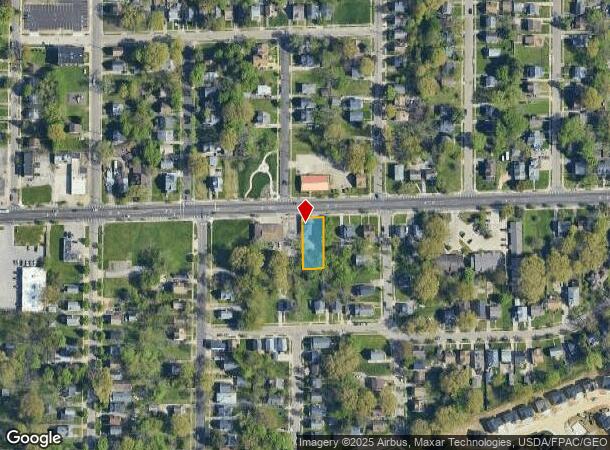 735 Copley Rd, Akron, OH Parcel Map