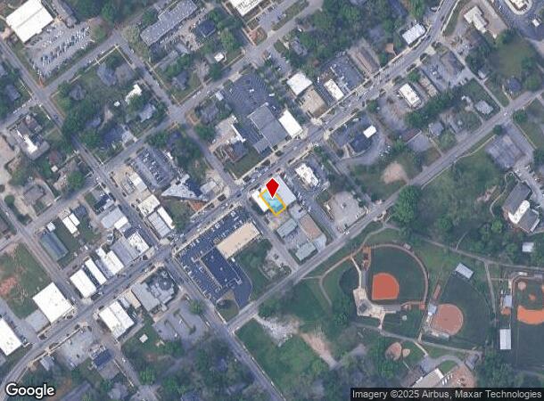 808 Main St, Montevallo, AL Parcel Map