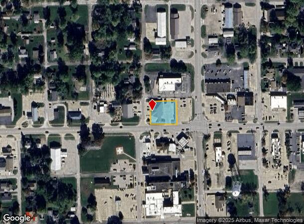  1215 W Main St, Shelbyville, IL Parcel Map