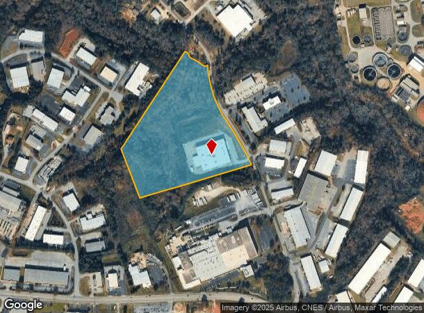 1510 S Batesville Rd, Greenville, SC Parcel Map