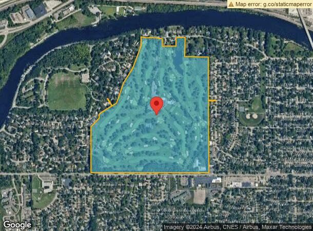  2200 Moores River Dr, Lansing, MI Parcel Map