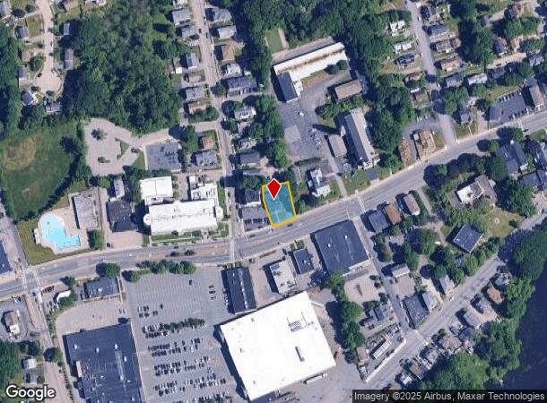  1232 Main St, Worcester, MA Parcel Map