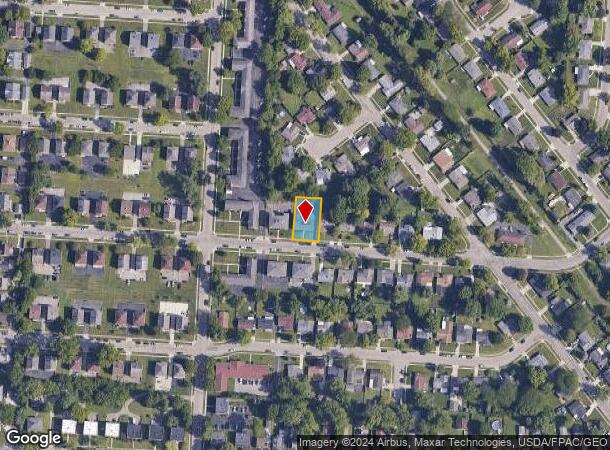  627 Wiltshire Blvd, Dayton, OH Parcel Map