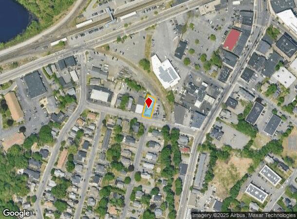  35 Claflin St, Framingham, MA Parcel Map