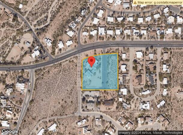  3141 W Ironwood Hill Dr, Tucson, AZ Parcel Map