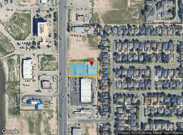 10007 Slide Rd, Lubbock, TX Parcel Map