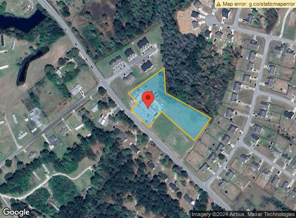  2288 Catherine Lake Rd, Richlands, NC Parcel Map