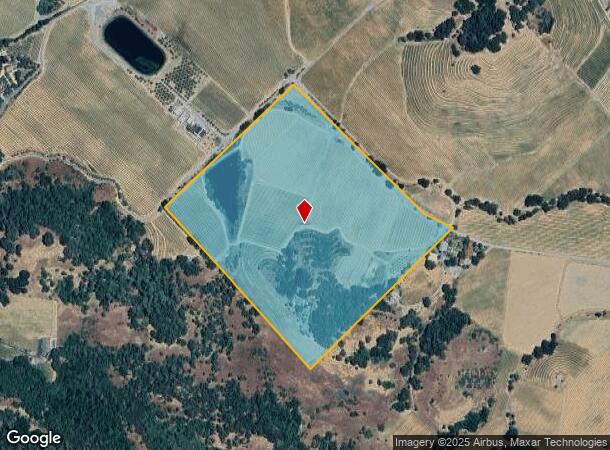  24445 Rich Ranch Rd, Cloverdale, CA Parcel Map