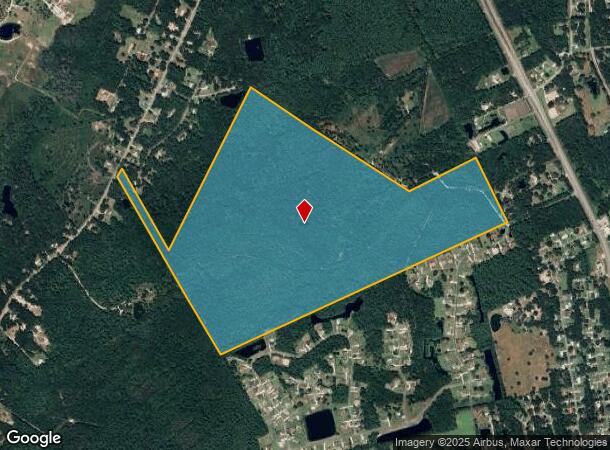  850 Myers Hill Rd, Brunswick, GA Parcel Map