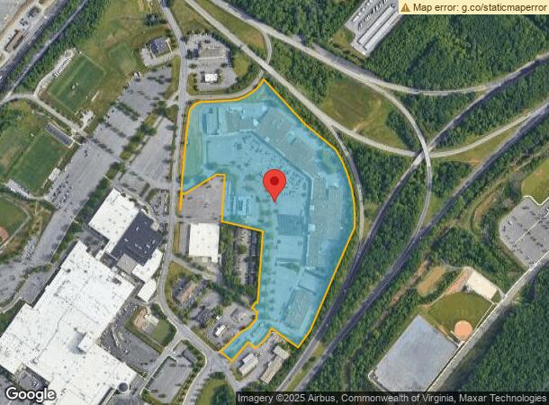  3700 Candlers Mountain Rd, Lynchburg, VA Parcel Map