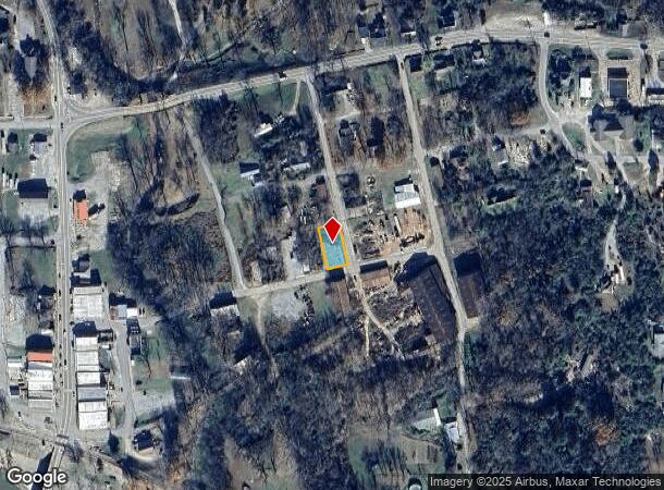 Walnut St At Caldwell St, Calico Rock, AR Parcel Map