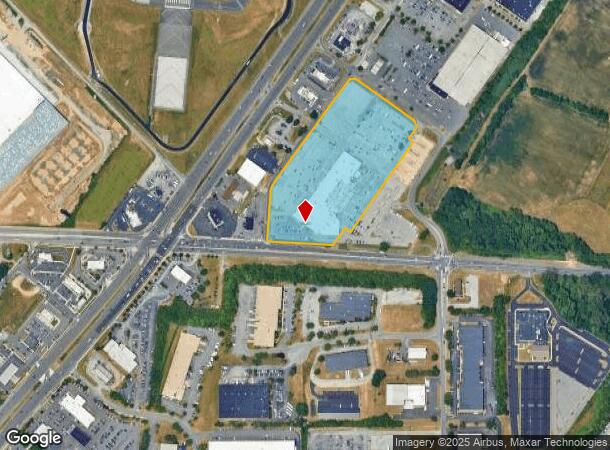 110 N Dupont Hwy, New Castle, DE Parcel Map