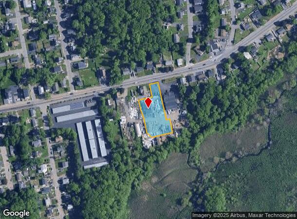  913 Centre St, Brockton, MA Parcel Map