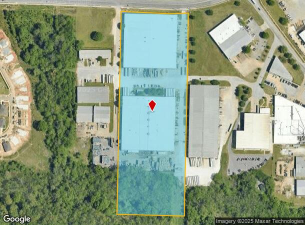  1652 S Fred Hanna Dr, Fayetteville, AR Parcel Map