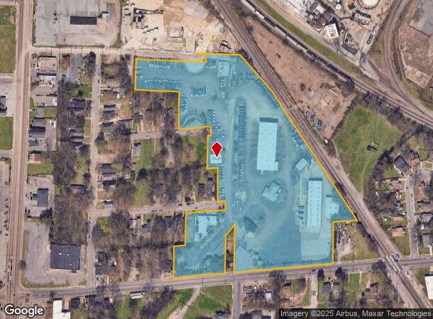  1344 E Mclemore Ave, Memphis, TN Parcel Map