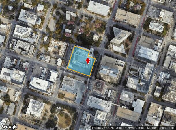  600 Guadalupe St, Austin, TX Parcel Map