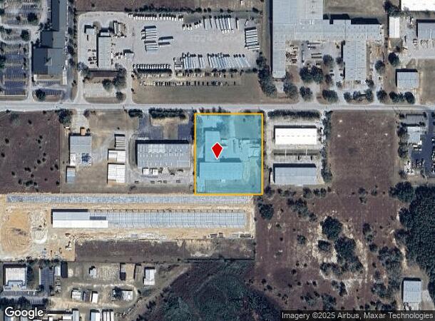  611 Southridge Industrial Dr, Tavares, FL Parcel Map