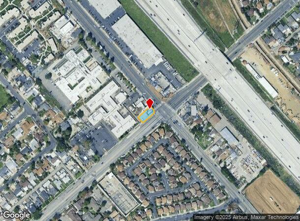 12202 Foothill Blvd, Sylmar, CA Parcel Map