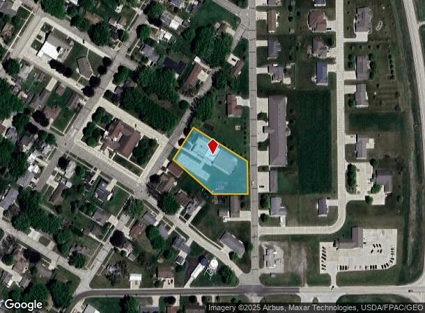 104 6Th Ave N, Hospers, IA Parcel Map