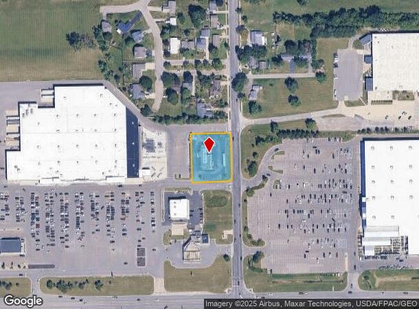 1368 Division St, Adrian, MI Parcel Map