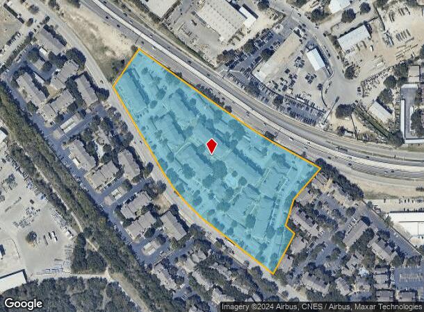  3787 Perrin Central Blvd, San Antonio, TX Parcel Map