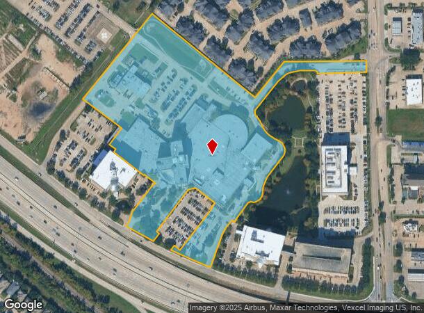 21214 Northwest Fwy, Cypress, TX Parcel Map