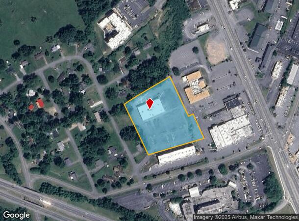  130 W Springbrook Dr, Johnson City, TN Parcel Map