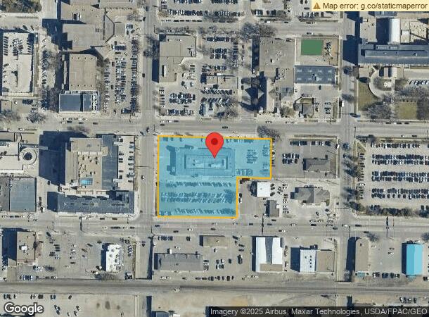  715 E Broadway Ave, Bismarck, ND Parcel Map