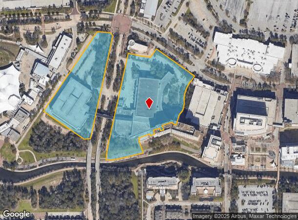 1601 Lake Robbins Dr, Spring, TX Parcel Map