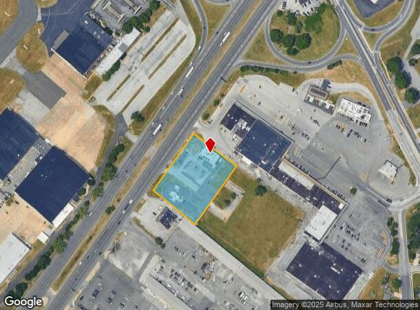 198 N Dupont Hwy, New Castle, DE Parcel Map