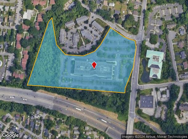  100 Hillside Ave, White Plains, NY Parcel Map