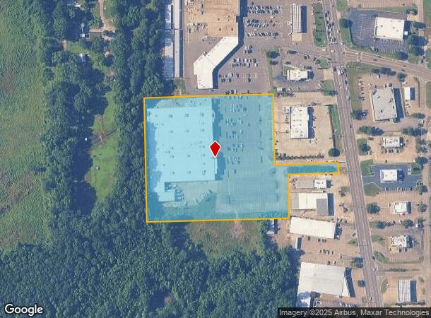  1721 Highway 45 N, Columbus, MS Parcel Map