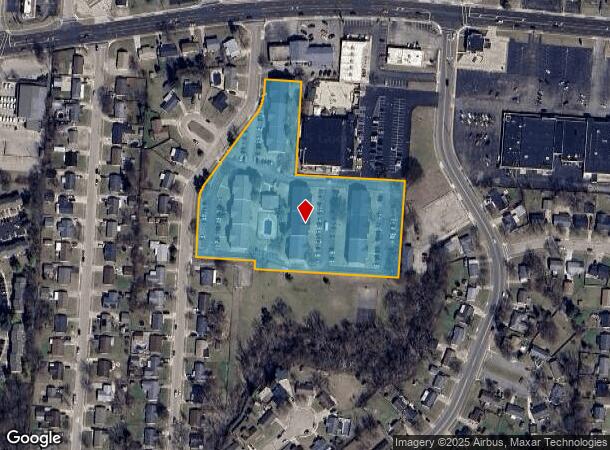 50 Beam Cir, Franklin, OH Parcel Map