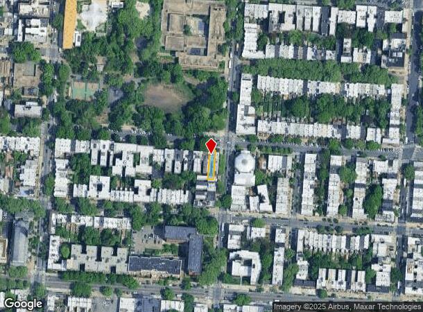  1074 Park Pl, Brooklyn, NY Parcel Map