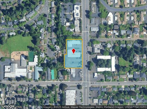 1427 Se 122Nd Ave, Portland, OR Parcel Map
