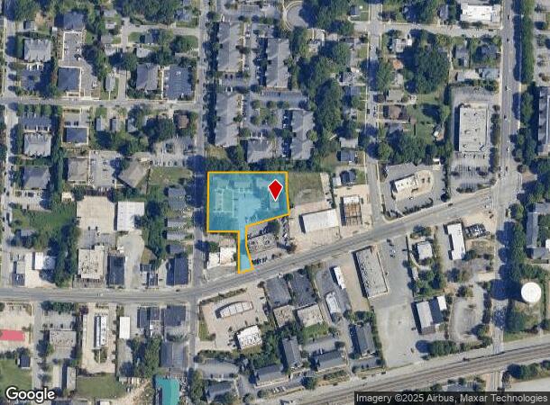  1620 Spring Garden St, Greensboro, NC Parcel Map